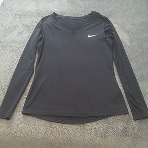 Womens Nike Dri Fit Long Sleeve Shirt